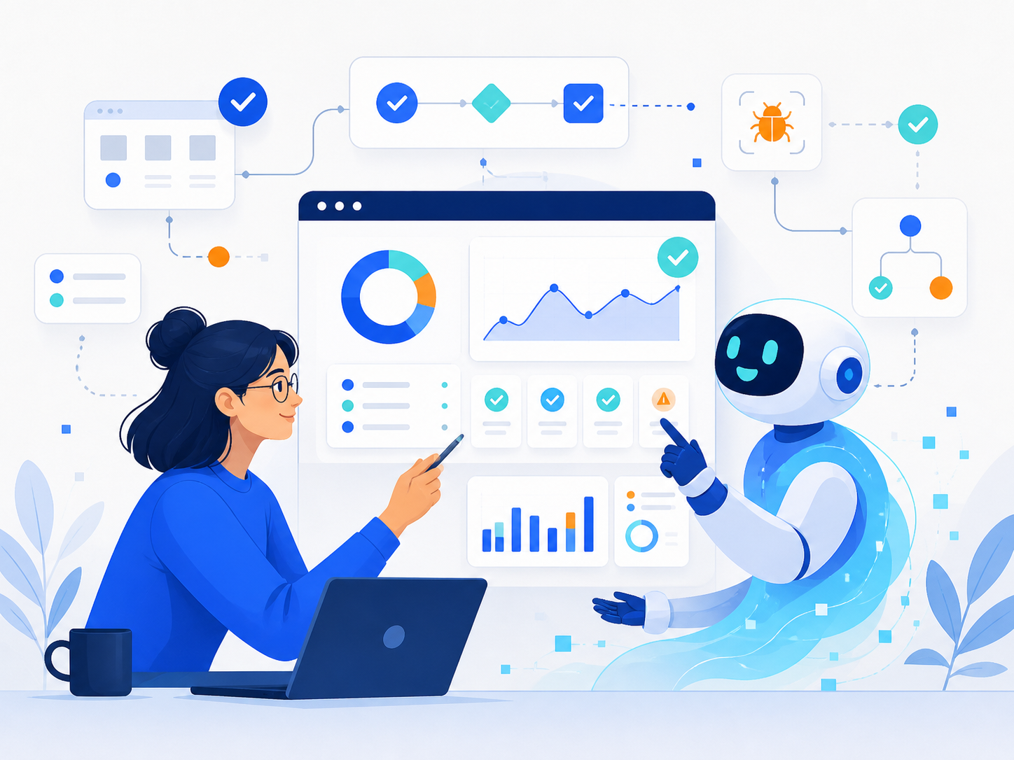Testany automated testing workflow for QA teams
